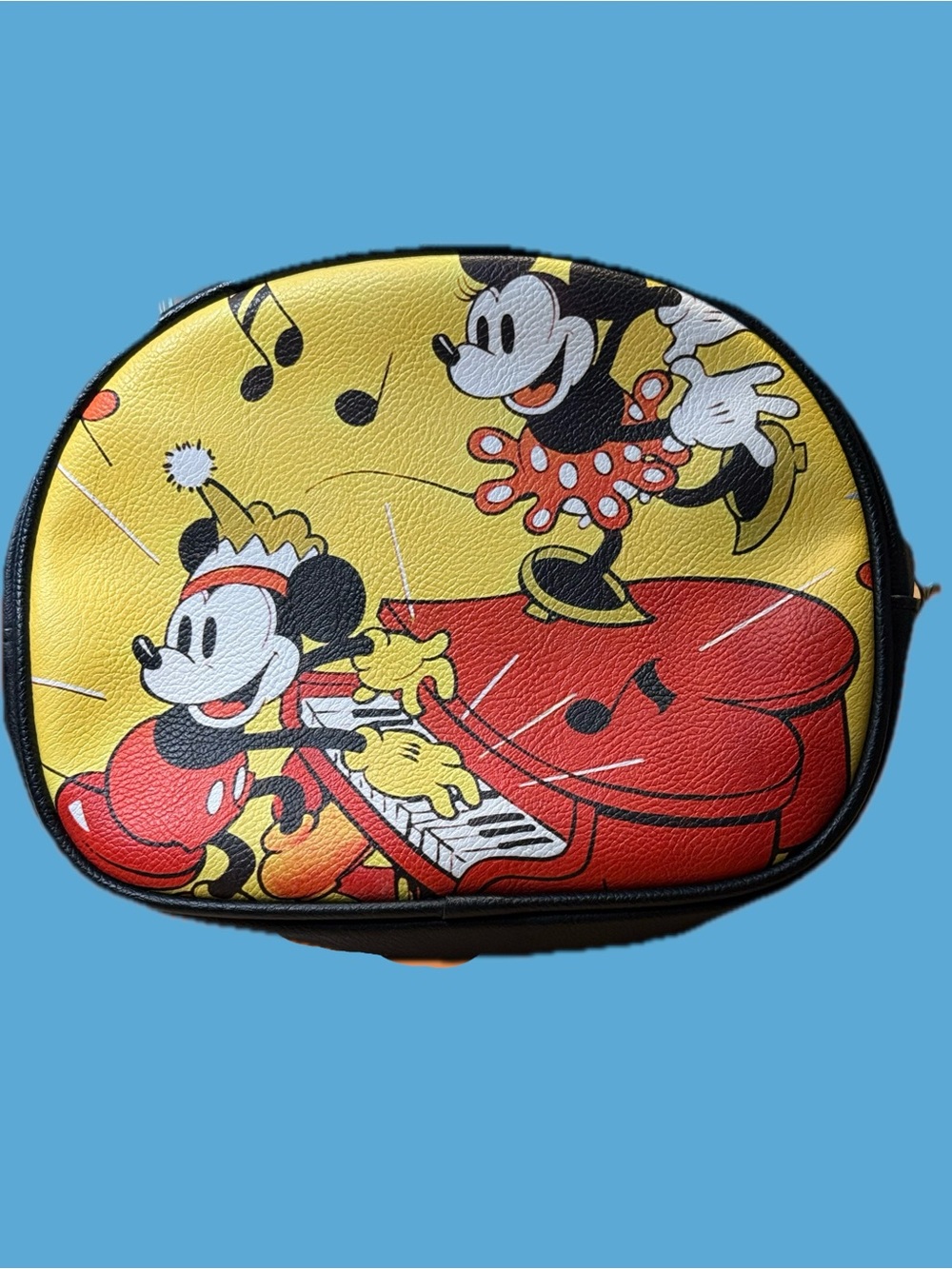 Disney Loungefly Mickey and Minnie Makeup Accessory Bag
